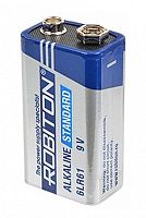 Элемент питания ROBITON STANDARD 6LR61 9V "Крона"