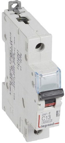 Выключатель автоматический Legrand DX3-E 6000 1п 13А C 6кА