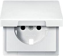 Лицевая панель Schneider Electric Merten Antique для 1-м. розетки 220Вт с крышкой белый Schneider Electric — купить по цене от 1&nbsp;826 ₽ | ПрофБезопасность