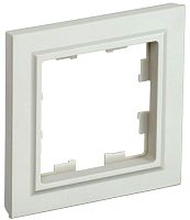 Рамка универсальная IEK Brite РУ-1-БрКр 1-м. бежевый