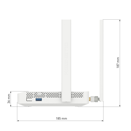 Роутер Keenetic Hero 4G+ KN-2311 фото 5