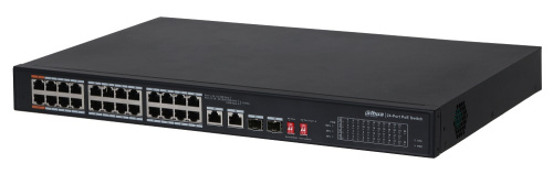 Коммутатор Dahua DH-S3226-24ET-240 PoE 240Вт DAHUA TECHNOLOGY — купить по цене от 30&nbsp;000 ₽ | ПрофБезопасность