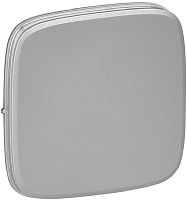 Лицевая панель Legrand Valena Allure для 1-кл. выключателя алюминий