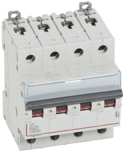 Выключатель автоматический Legrand DX3-E 10000 4п 25А B 16кА