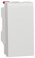 Выключатель без рамки Schneider Electric Unica Modular 1-кл. 1 мод. белый