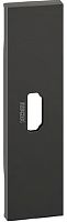 Лицевая панель Legrand BTicino Living Now для 1-м. 1 мод. розетки HDMI черный