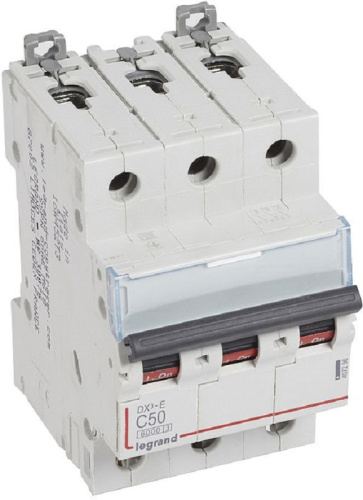 Выключатель автоматический Legrand DX3-E 6000 3п 50А C 10кА