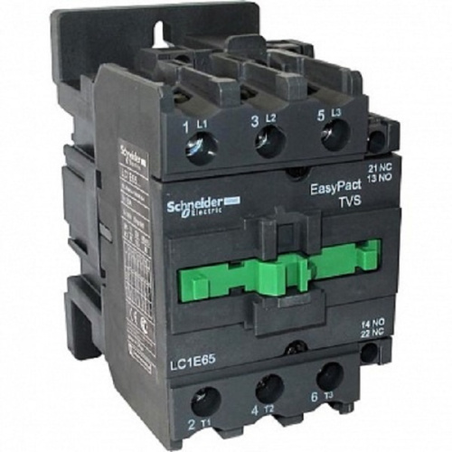Контактор Schneider Electric TeSysE 3п 1НО+1НЗ 65А 400В тип AC3 фото 2