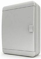 Бокс пластиковый Tekfor ЩРН-П-24 BNN 65-24-1 (410х300х153мм) IP65 серая дверца