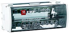 Шина в корпусе на DIN-рейку (кросс-модуль) EKF PROxima ШНК 2х11 L+PEN серый