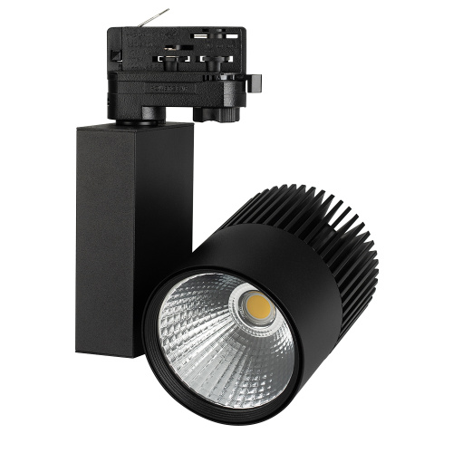 Светильник трековый светодиодный трехфазный Arlight LGD-ARES-4TR-R100-40W Day4000 BK, 24 deg Arlight — купить по цене от 5&nbsp;400 ₽ | ПрофБезопасность