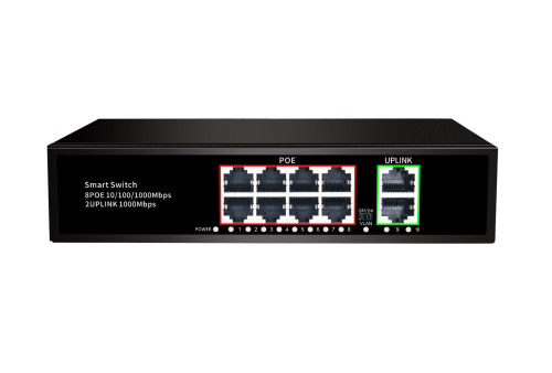 Коммутатор Tmnvision TM-7008E/1000 PoE 120Вт TMNVision — купить по цене от 6&nbsp;300 ₽ | ПрофБезопасность фото 7