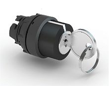 Головка переключателя Tekfor LAY4-EG2 2 положения с фиксацией черный