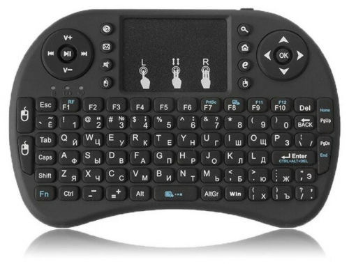 Беспроводная мини-клавиатура с тачпадом I8B картинка