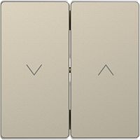 Лицевая панель Schneider Electric Merten D-Life для 2-кл. выключателя жалюзи сахара