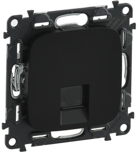 Розетка компьютерная без рамки Legrand Valena Allure 1-м. RJ45 5e антрацит, Legrand, купить, цена, доставка, безопасность Розетка компьютерная без рамки Legrand Valena Allure 1-м. RJ45 5e антрацит Legrand — купить по цене от 1 915 ₽ | ПрофБезопасность