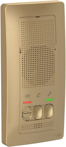 Переговорное устройство Schneider Electric Blanca (титан)