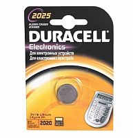 Элемент питания Duracell CR2025 (цена за 1 шт.) (батарейка)