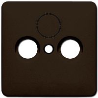 Лицевая панель Jung CD500 для розетки TV+R/TV+R+SAT коричневый Jung — купить по цене от 2&nbsp;449 ₽ | ПрофБезопасность