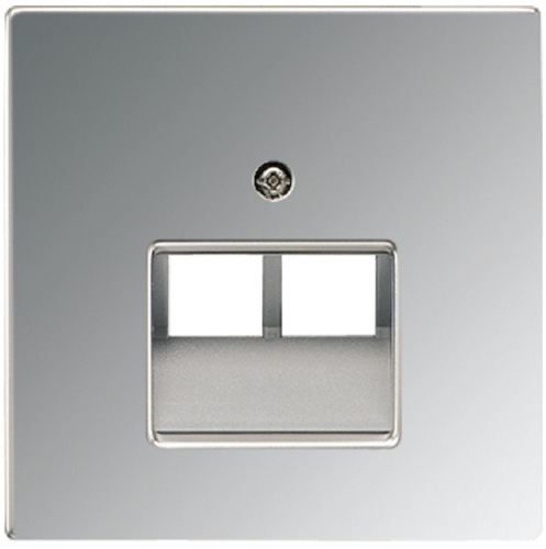 Лицевая панель Jung LS990 metal для 2-м. розетки RJ11/RJ45 хром Jung — купить по цене от 24&nbsp;215 ₽ | ПрофБезопасность
