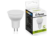 Лампа светодиодная Feron LB-960 MR16 Софит GU5.3 220В 13Вт 4000К 50х50мм  — купить по цене от 160 ₽ | ПрофБезопасность