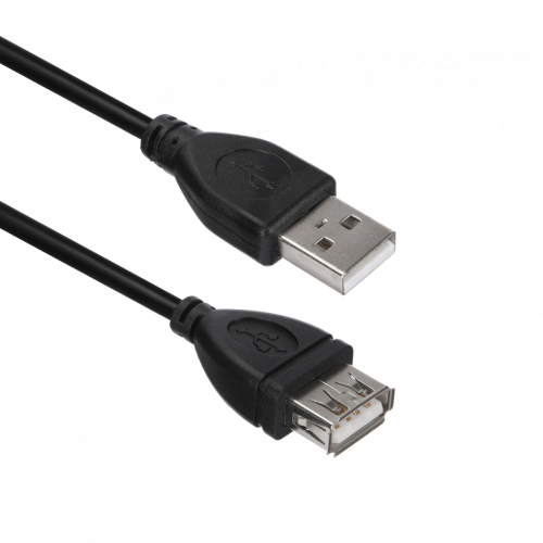 Удлинитель USB ACD ACD-U2AAF-20L 2м, черный картинка