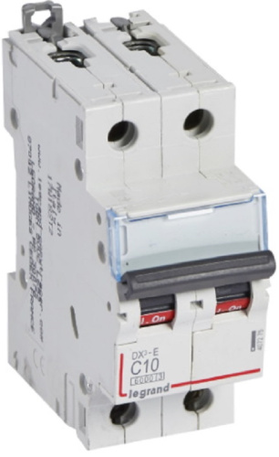 Выключатель автоматический Legrand DX3-E 6000 2п 10А C 10кА