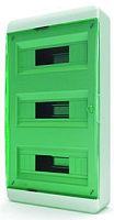 Бокс пластиковый Tekfor ЩРН-П-36 BNZ 40-36-1 (535х290х102мм) IP41 зеленая дверца картинка