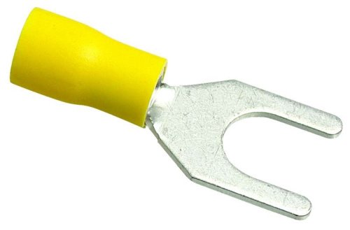Наконечник вилочный изолированный 6мм REXANT (НВИ - 5.3мм)