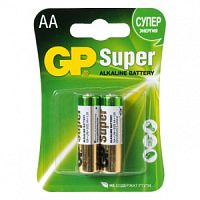 Элемент питания GP LR6 Super Alkaline 15A 2CR2 2шт (упак) AA (батарейка)