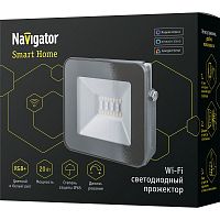 Умный прожектор светодиодный Navigator Smart Home NFL-20-RGBWWW-BL-WIFI-IP65-LED 20Вт IP65 Navigator — купить по цене от 2&nbsp;300 ₽ | ПрофБезопасность