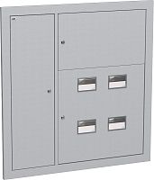 Щит этажный встраеваемый IEK LIGHT ЩЭ-4-Э-P 4кв. (1000х950х110см) с монтажной панелью IEK — купить по цене от 10&nbsp;470 ₽ | ПрофБезопасность