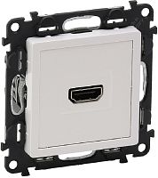 Розетка HDMI без рамки Legrand Valena Life 1-м белый Legrand — купить по цене от 11&nbsp;070 ₽ | ПрофБезопасность