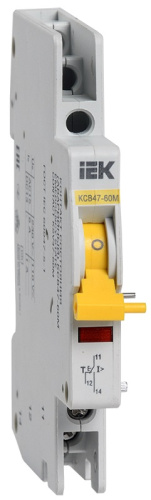 Контакт аварийный IEK KARAT КСВ47-60М 1НО+1НЗ для автоматов ВА47-60M