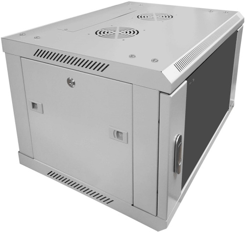 Шкаф настенный 19″ Netko WMA 15U (600х450х770) серый, разборный фото 3