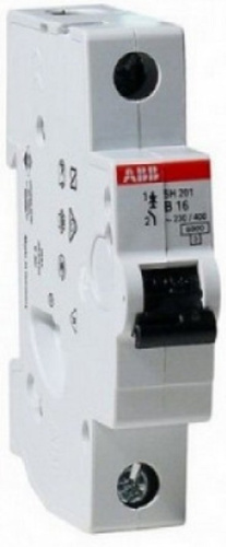 Выключатель автоматический ABB SH201L 1п 10А B 4.5кА