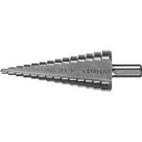 Сверло ступенчатое 4-30 мм Stayer, HSS, шестигранный хвостовик