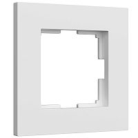Рамка универсальная Werkel Slab 1-м. белый матовы