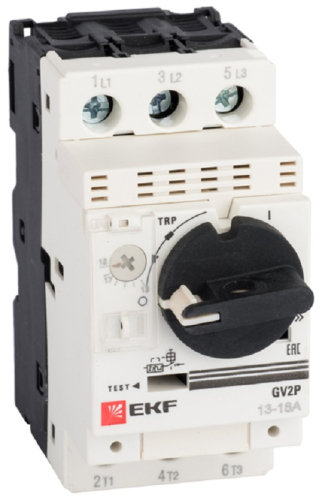 Выключатель автоматический для защиты электродвигателей EKF PROxima GV2P 6-10A 660В картинка