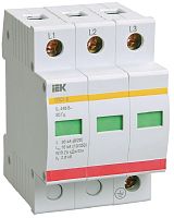 Ограничитель импульсных напряжений УЗИП IEK KARAT ОПС1-D 3п L1-L2-L3-PE классIII 5кА IEK — купить по цене от 4&nbsp;335 ₽ | ПрофБезопасность