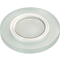 Светильник встраиваемый Fametto/Luciole DLS-L104 GU5.3 CHROME/WHITE 65мм/35Вт+1Вт Fametto — купить по цене от 410 ₽ | ПрофБезопасность