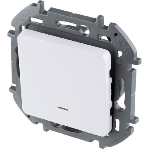 Выключатель с подсветкой без рамки Legrand Inspiria 1-кл. белый, Legrand, купить, цена, доставка, безопасность Выключатель с подсветкой без рамки Legrand Inspiria 1-кл. белый Legrand — купить по цене от 265 ₽ | ПрофБезопасность