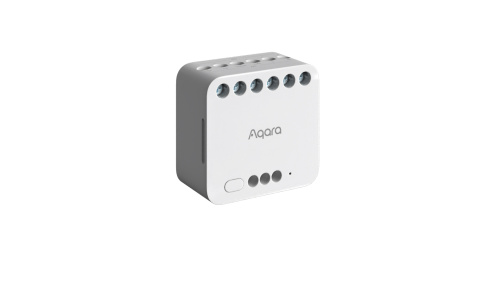Реле двухканальное с сухим контактом Aqara Dual Relay Module T2 фото 2
