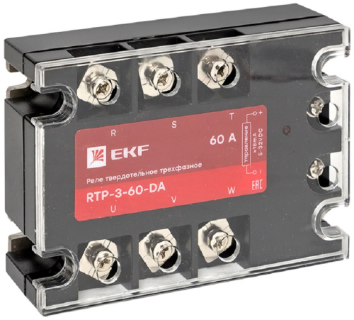 Реле твердотельное EKF PROxima RTP-60-DA 60А 400В DC