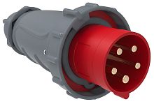 Вилка кабельная переносная IEK Magnum ССИ-034 63А 3Р+РЕ+N 400В IР67 красный IEK — купить по цене от 4&nbsp;200 ₽ | ПрофБезопасность
