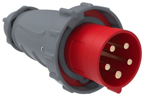 Вилка кабельная переносная IEK Magnum ССИ-034 63А 3Р+РЕ+N 400В IР67 красный IEK — купить по цене от 4&nbsp;200 ₽ | ПрофБезопасность