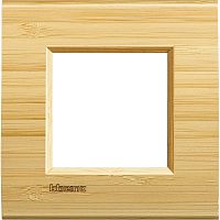 Рамка прямоугольная Legrand BTicino LivingLight 2 мод Бамбук