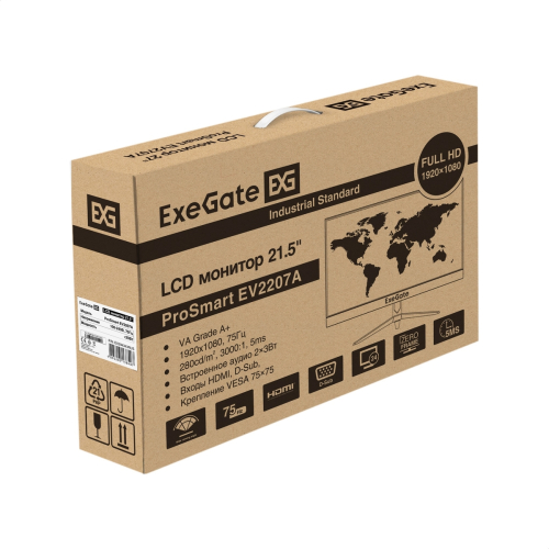 Монитор ExeGate 21.5" EV2207A ProSmart HDMI фото 2