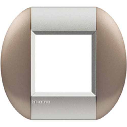 Рамка овальная Legrand BTicino LivingLight 2 мод Бронзовый , Legrand, купить, цена, доставка, безопасность фото 2 Рамка овальная Legrand BTicino LivingLight 2 мод Бронзовый Legrand — купить по цене от 1 211 ₽ | ПрофБезопасность фото 2