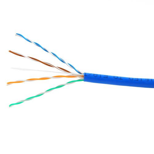Кабель витая пара OptimLAN UTP 4x2x0,48 (24AWG) CAT5e (305м) синий, OptimLAN, купить, цена, доставка, безопасность Кабель витая пара OptimLAN UTP 4x2x0,48 (24AWG) CAT5e (305м) синий OptimLAN — купить по цене от 42 ₽ | ПрофБезопасность